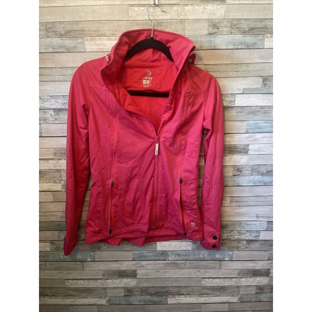 MPG MONDETTA PERFORMANCE GEAR, Pink Sportswear Vented Jacket, Womens Extra Small